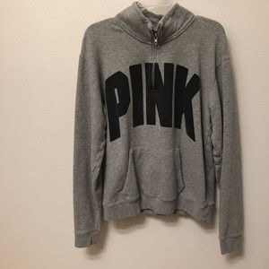 VS PINK 1/4 Zip Sweatshirt